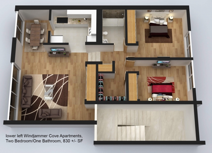 home assistant 3d floor plan USA